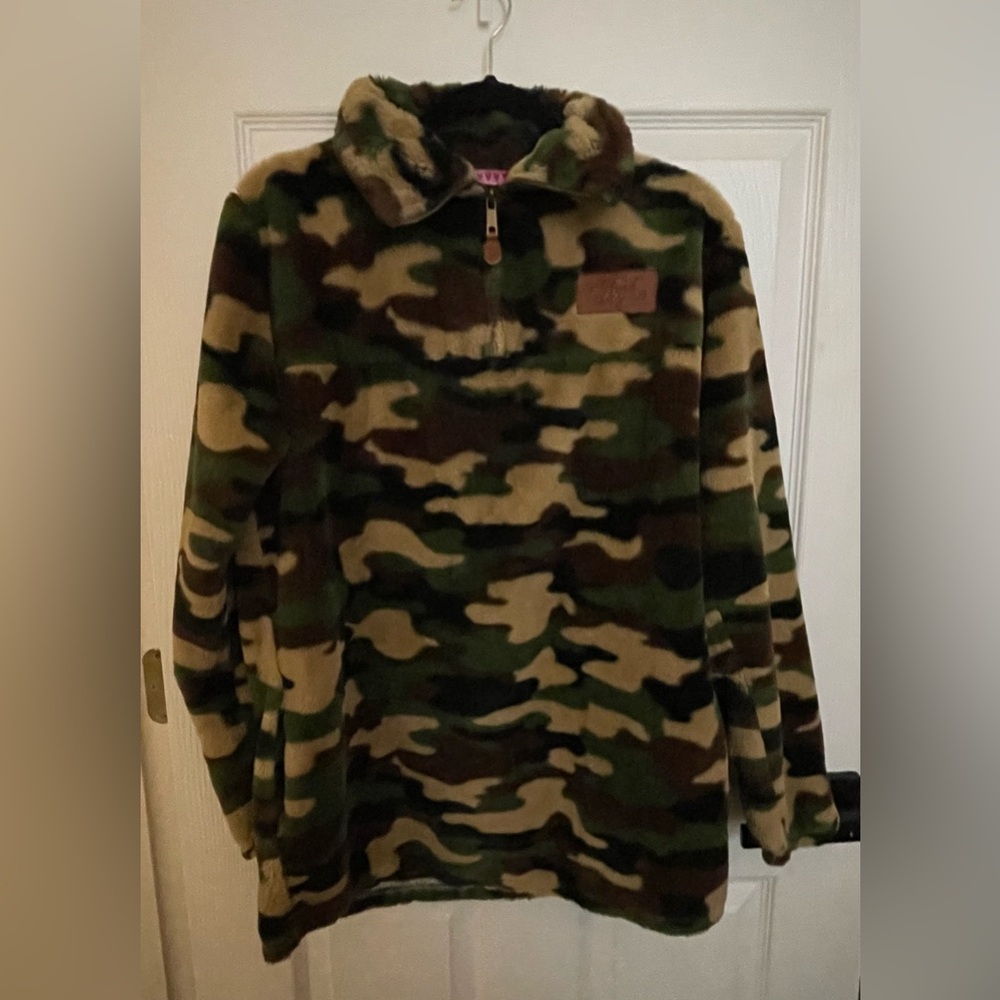 Camouflage Fleece Jacket